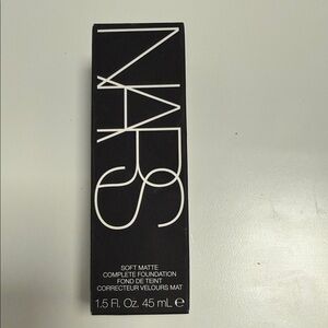 NARS Soft Matte Foundation in Black Packaging
